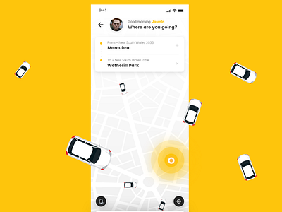 Taxi Application android app design app designer appdesign ios app design minimal productdesign uidesign uidesigner uitrends uiux uiux design uiux designer userinterface uxdesigner