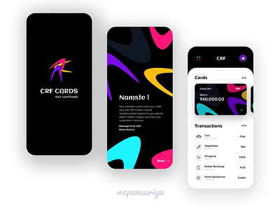 CRF : Credit Card Manager