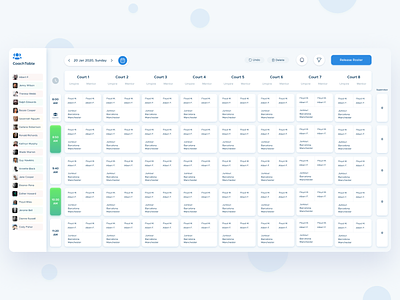 CoachTable: Coach Schedule Dashboard