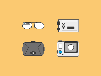 My favourite things to work with gadgets icons