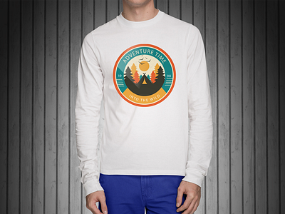 Hiking T-shirt Design