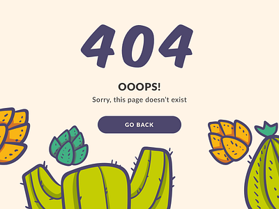 Daily UI: 404 Page 404 art dailyui design error illustration picture screen search ui ux web