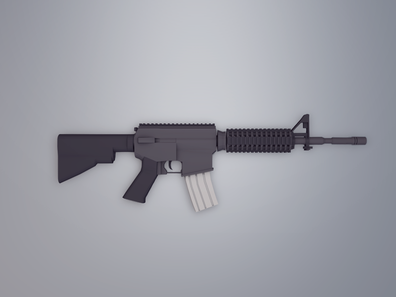 Поли м. Low Poly m4. Оружие Low Poly m4. Low Poly m4a4.