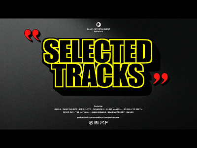 Panic Sounds — Selected Tracks Vol. 1 killbill movie tarantino typo unkle