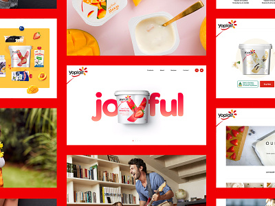 Yoplait design digital ui ux ui design website website concept website design wip