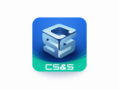 Digital China Software—icon 3d graphic design logo