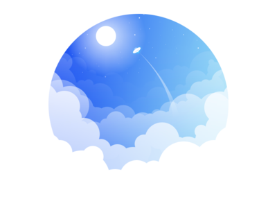 UFO jet cloud moon