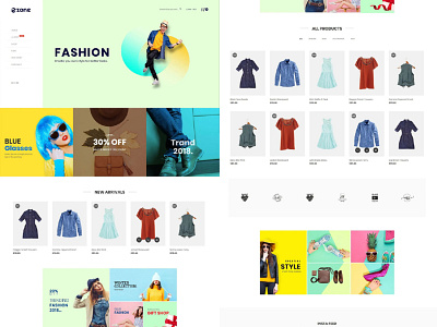 Gen Z Apparel Website branding design graphic design website website designing