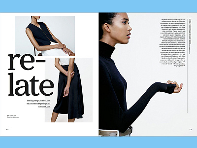 Untitled.MAG.Project design fashion layout magazine publication typography