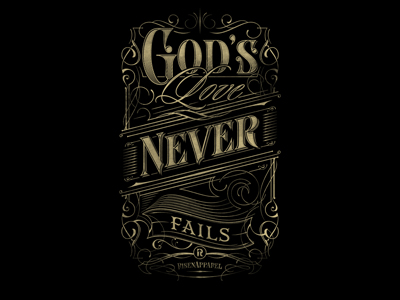 God S Love Never Fails By Tomasz Biernat On Dribbble