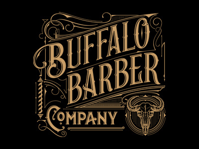 Buffalo Barber Co by Tomasz Biernat on Dribbble