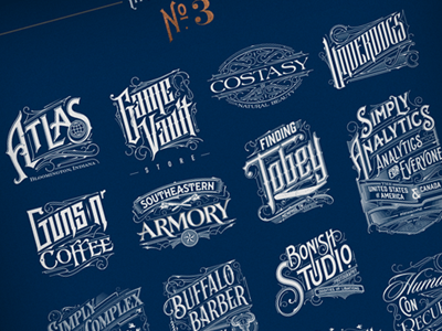 Some Logos & Typo :) biernat brand design details logos typografia typography