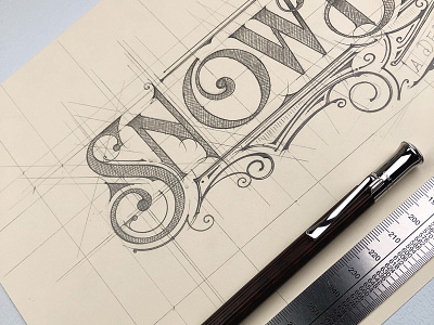 Snow Bowl Cafe | London lettering logo london sketch snowbowl