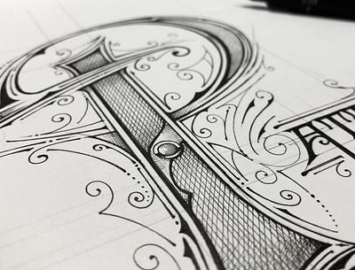 Inktober 2019 | Pattern biernat details handlettering ink inktober inktober2019 lettering typography victorian