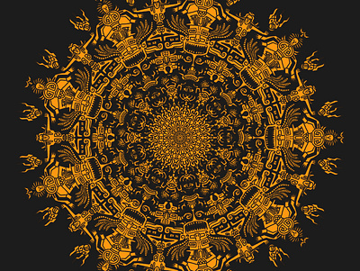 Mandala ethnic branding design graphic design icon illustration logo motion graphics vector