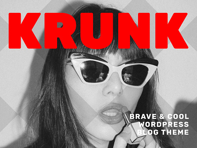 Krunk Blog Theme Elements Cover