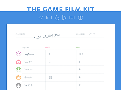 The (FullStory) Game Film Kit free freebie game film product research resource ux