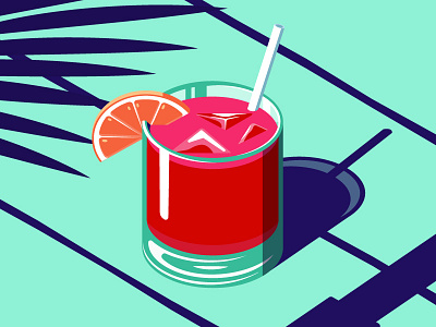 Isometric Cocktail cocktail isometric