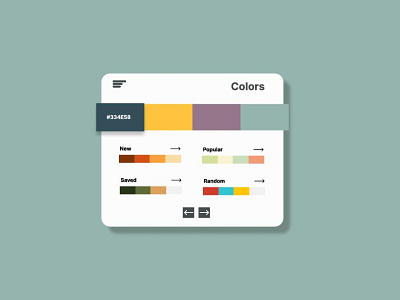 Daily UI 060 - Color Picker 060 dailyui dailyui060 design ui ux