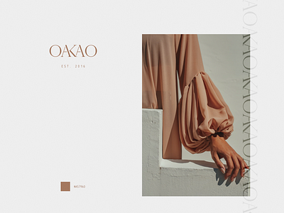 OAKAO branding logo typography