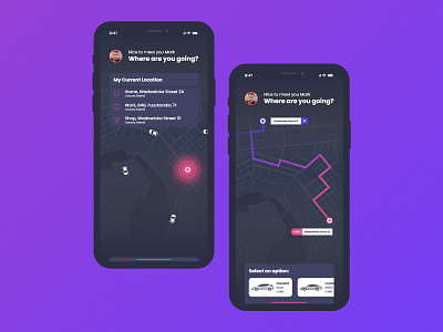 Concept Of Taxi App