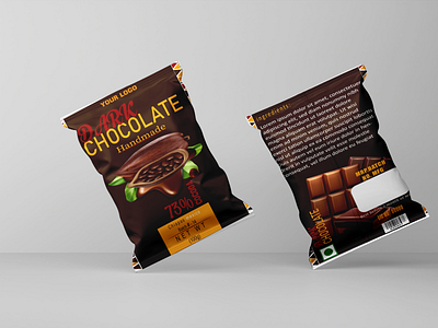 chocolate packing Design animation branding graphic design motion graphics