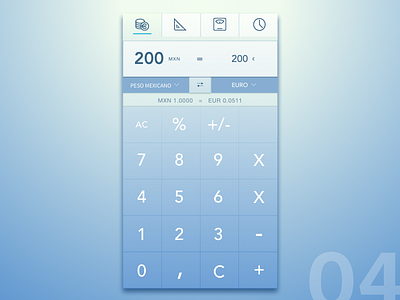 Dailyui 004. Calculator 004 calculator dailyui mobile