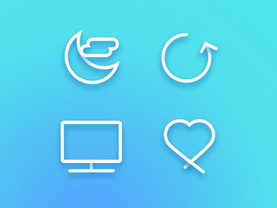 Dailyui 007. Settings screen 03 iconography