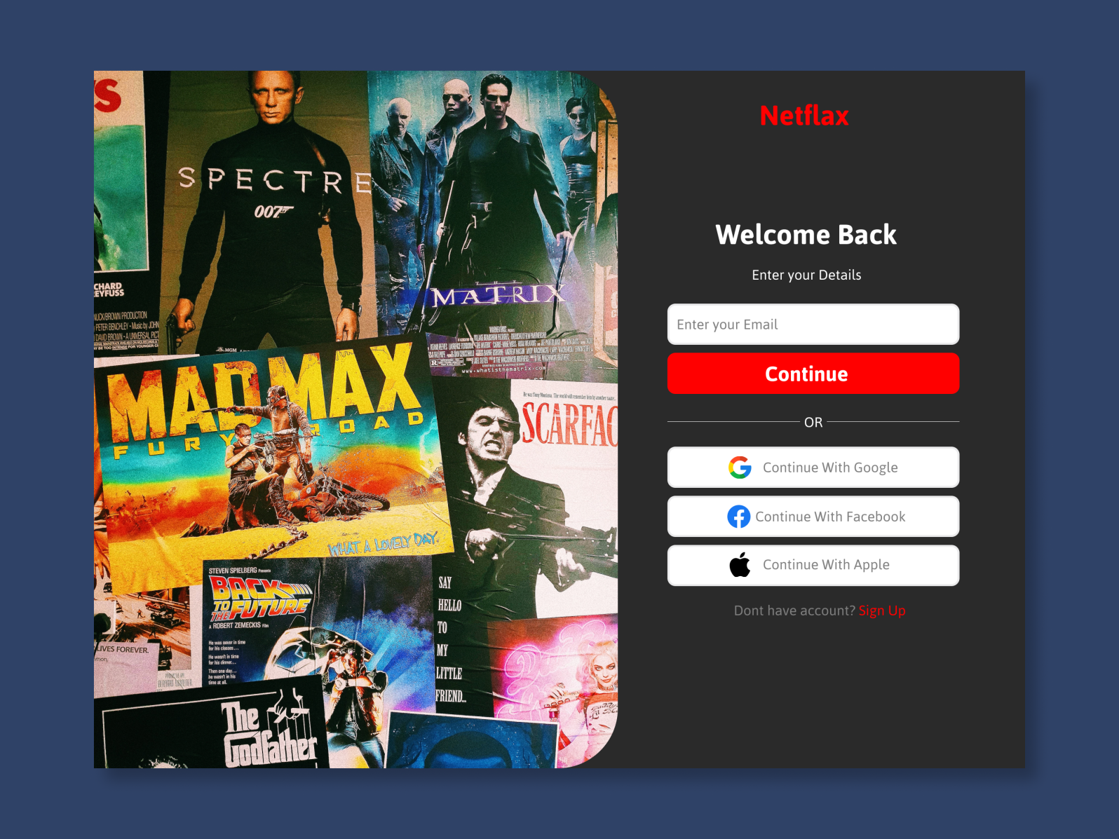 Login Page Movie by Gxp on Dribbble