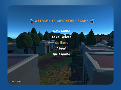 UI ADVENTURE GAMES 🎮🔥 design game game login game login page game ui game ui ix