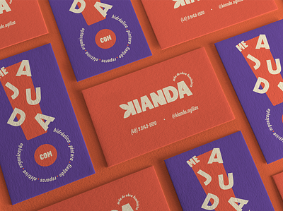 Kianda - Visual Identity branding business card colorful design graphic design lgbt logo repair typography visual identity