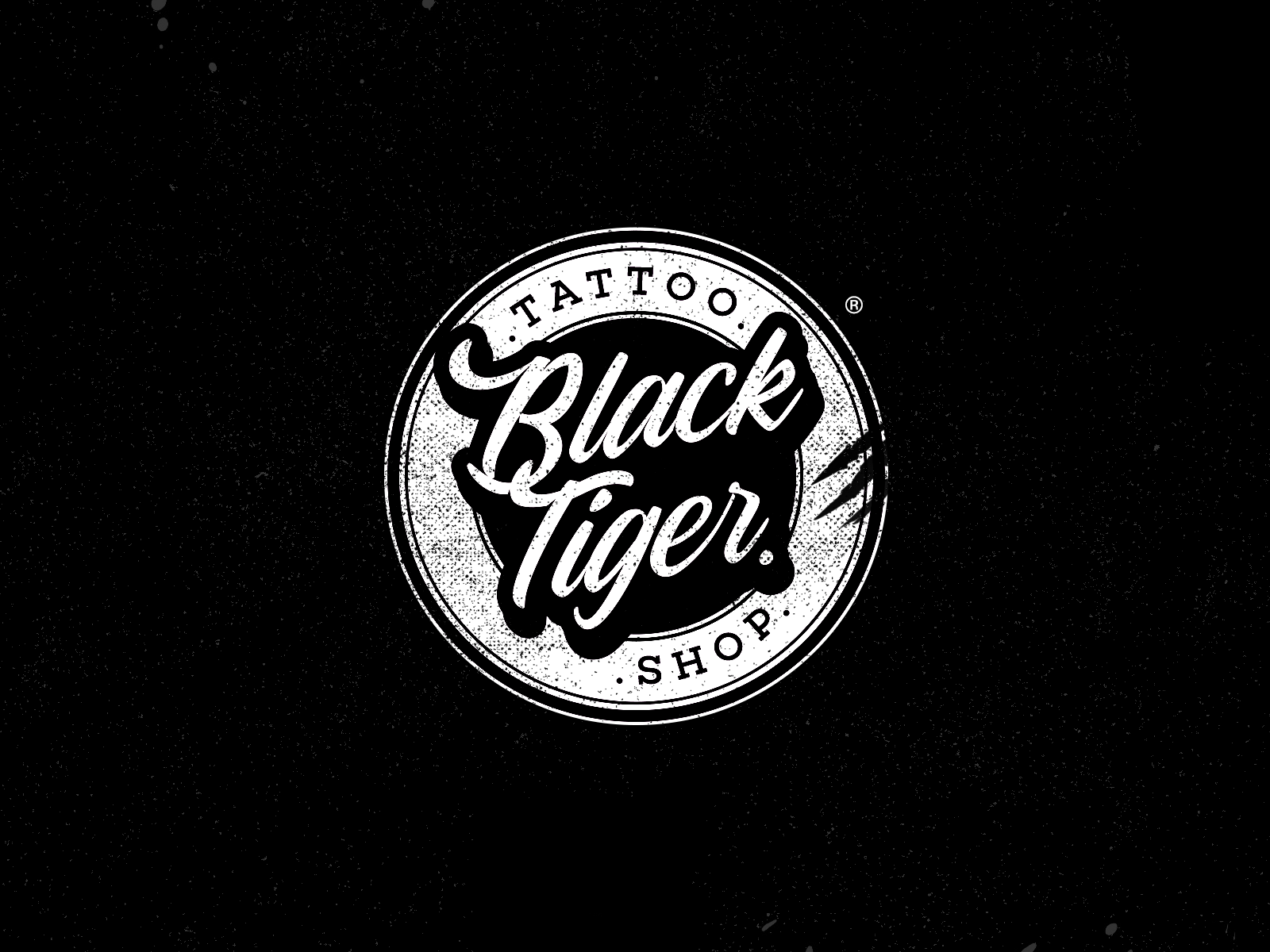 Black Tiger - Tattoo Shop by Mauro Faustino on Dribbble