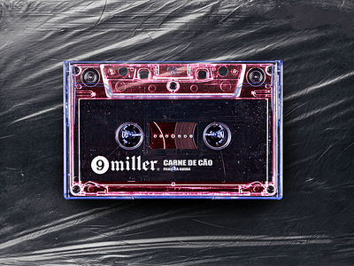 N.47 - 9 Miller / Mixtape black branding hardcore hiphop identity logo mixtape music premium rap street typography