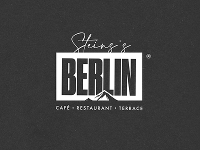 N.48 - Seins's Berlin / Restaurant black branding clean food identity logo premium restaurant street typography