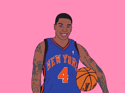 NATE - New York Knicks @thetopballers animation basketball design drawing graphic design illustration motion graphics nba