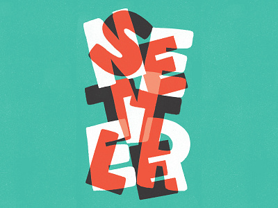 Never Settle - Overlay poster