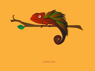 CHAMELEON! animation branding design graphic design illustration logo ui ux vector