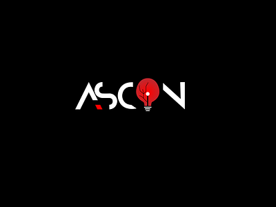 ASCON LOGO! animation branding design graphic design illustration logo typography ui ux vector