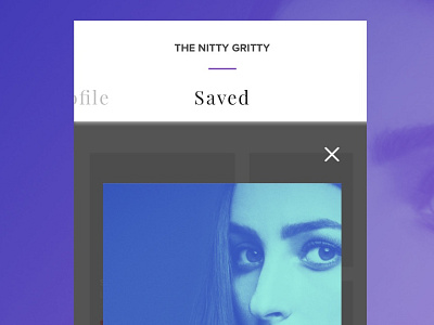 Tribe: Saved Items app gallery ios overlay ui