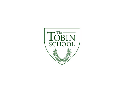 Tobin School Logo branding design logo