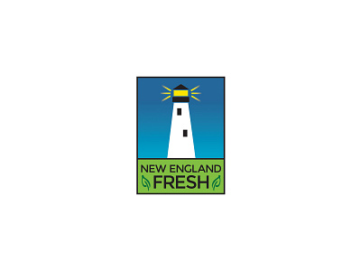 New England Fresh Logo design logo