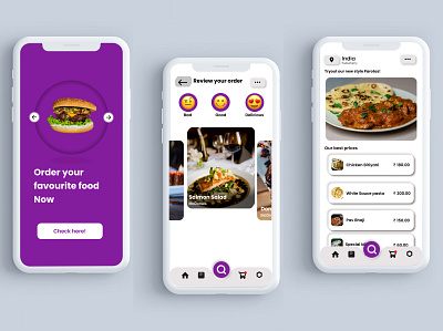 Food delivery App ui