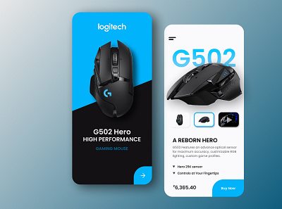 LOGITECH Hero G-502 branding ui