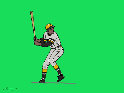 #21 baseball graphic design illustration procreate sports