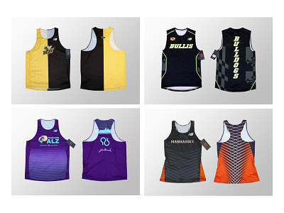New Balance Team Sports - Running Singlet apparel graphics branding logo sports sublimation