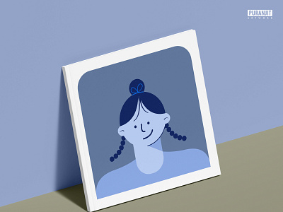 Facebook Avatar Design - Puranjit Patra avatar branding design facebook illustration puranjitpatra vector