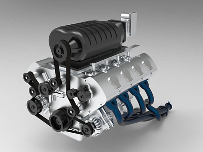 Engine Design And Rendering 3d 3d designer 3d modeling 3d printing animation cad mechanical product design rendering