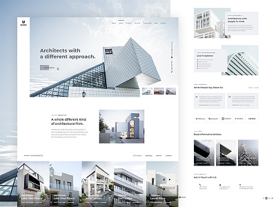 Marc - Architecture Firm Website