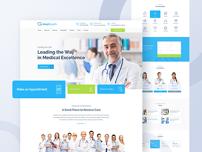 MediHealth - Medical Website
