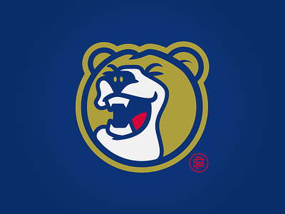 Golden Bear circle logo mascot